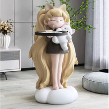 Load image into Gallery viewer, Kawaii Girl Floor Stand Figurine Tray
