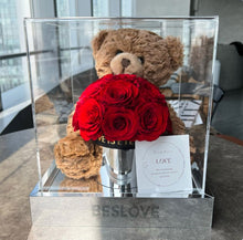 Load image into Gallery viewer, Love Forever Rose Teddy
