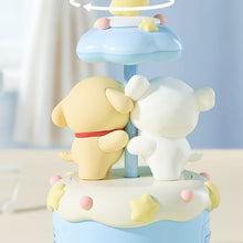 Load image into Gallery viewer, Rotating Maltese Couple Speaker
