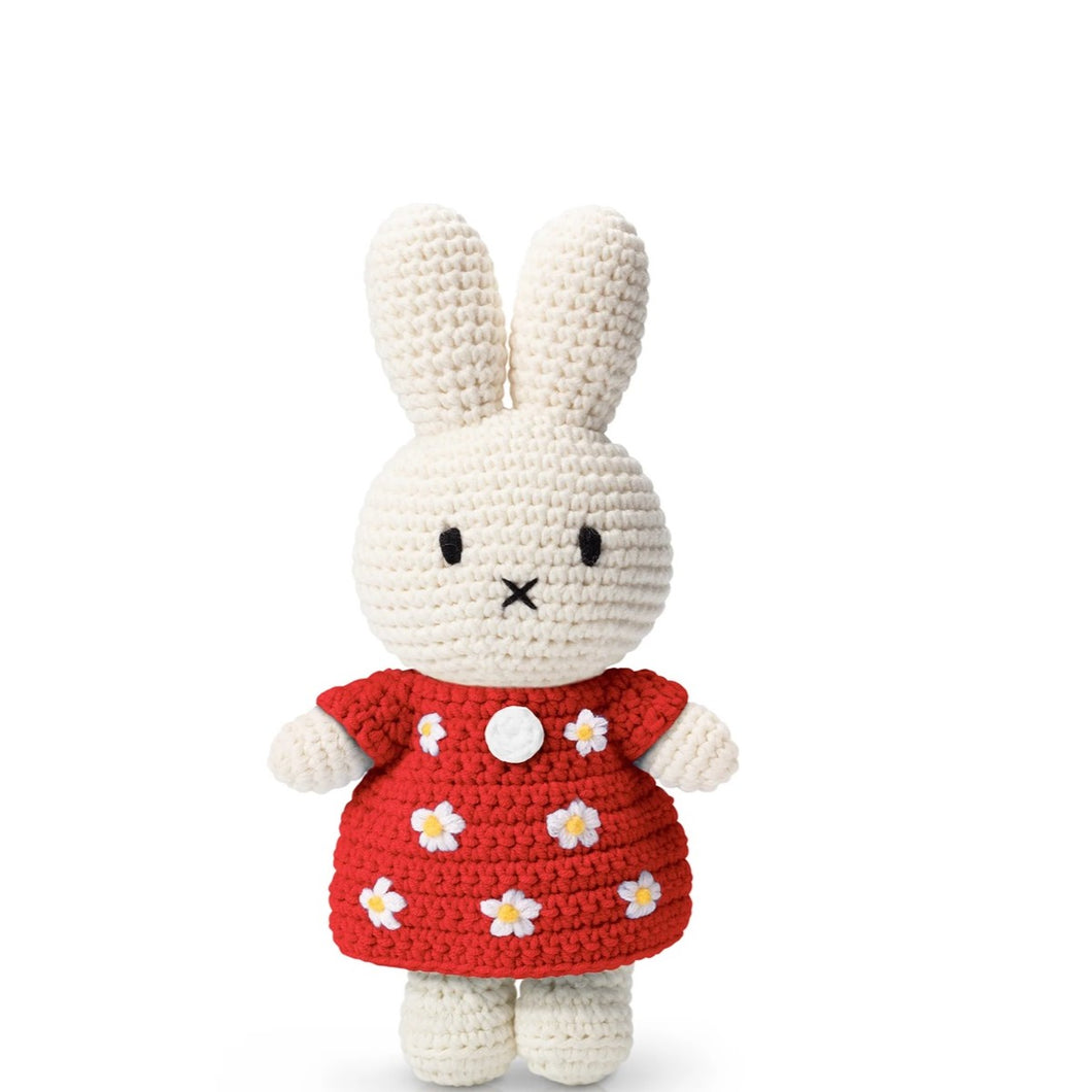 Miffy Little Flower Dress Red