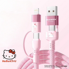 Load image into Gallery viewer, Sanrio Character 4-in-1 Fast Charging Data Cable
