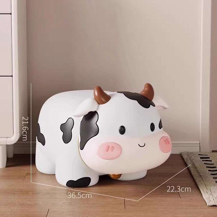 Cow Figurine Stool