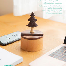 Load image into Gallery viewer, Wooden Pine Tree Cellphone Holder
