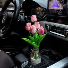 Load image into Gallery viewer, Tulip with Clear Vase
