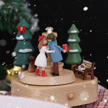 Load image into Gallery viewer, Wooden Sweet Winter Music Box
