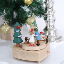 Load image into Gallery viewer, Wooden Sweet Winter Music Box

