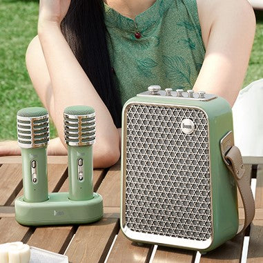 Serioux Bluetooth Speaker, Joy, Radio FM, microSD, Green, Autonomy: 8-9h