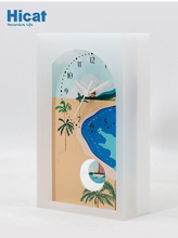 Load image into Gallery viewer, Scenic Table Clock
