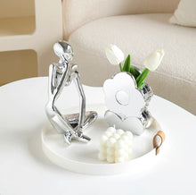 Load image into Gallery viewer, The Thinker and Flower Set
