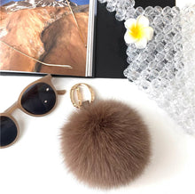 Load image into Gallery viewer, Pom Pom Keychain
