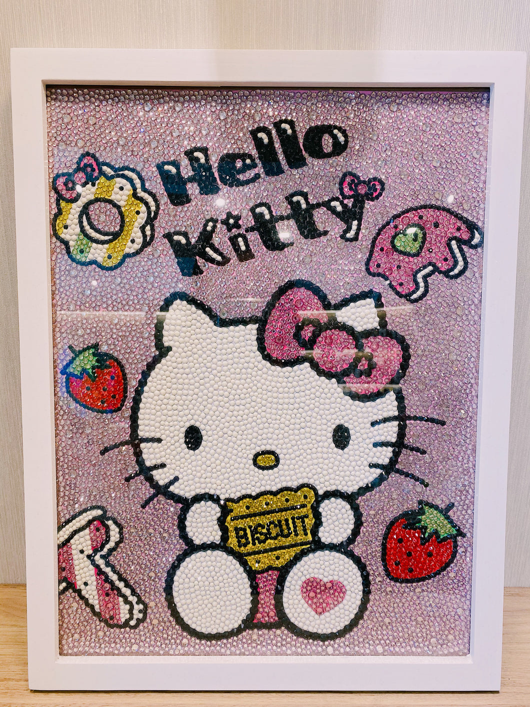 Hello Kitty Rhinestone Painting (Large)