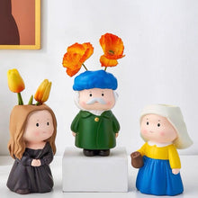 Load image into Gallery viewer, Artist Flower Pot
