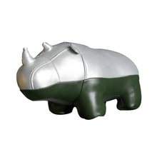 Load image into Gallery viewer, Leather Stuffed Animal Bookend/Doorstop
