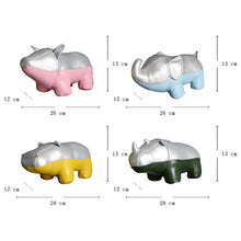 Load image into Gallery viewer, Leather Stuffed Animal Bookend/Doorstop
