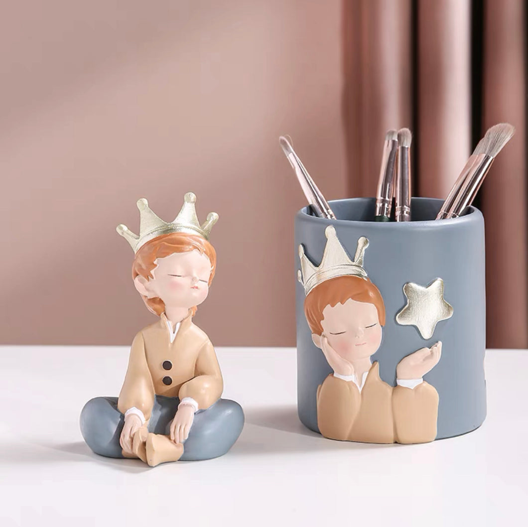 Little Prince Pen Holder + Figurine Set
