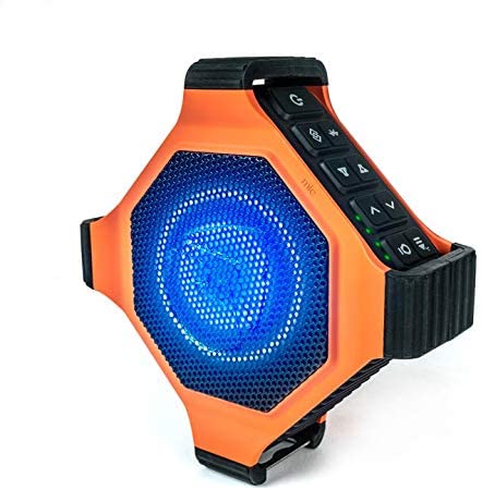 Ecoxgear EcoEdge Plus Waterproof Bluetooth LED Lit Speaker
